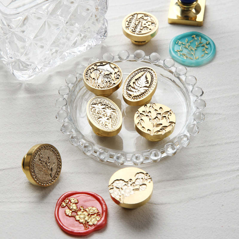 Retro Wax Seal Stamp Spring Fl - đánh giá và giá Wax Seal Stamp Kit