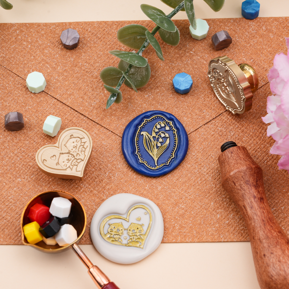1set Wax Seal Stamp Kit, Butte - đánh giá và giá Wax Seal Stamp Kit