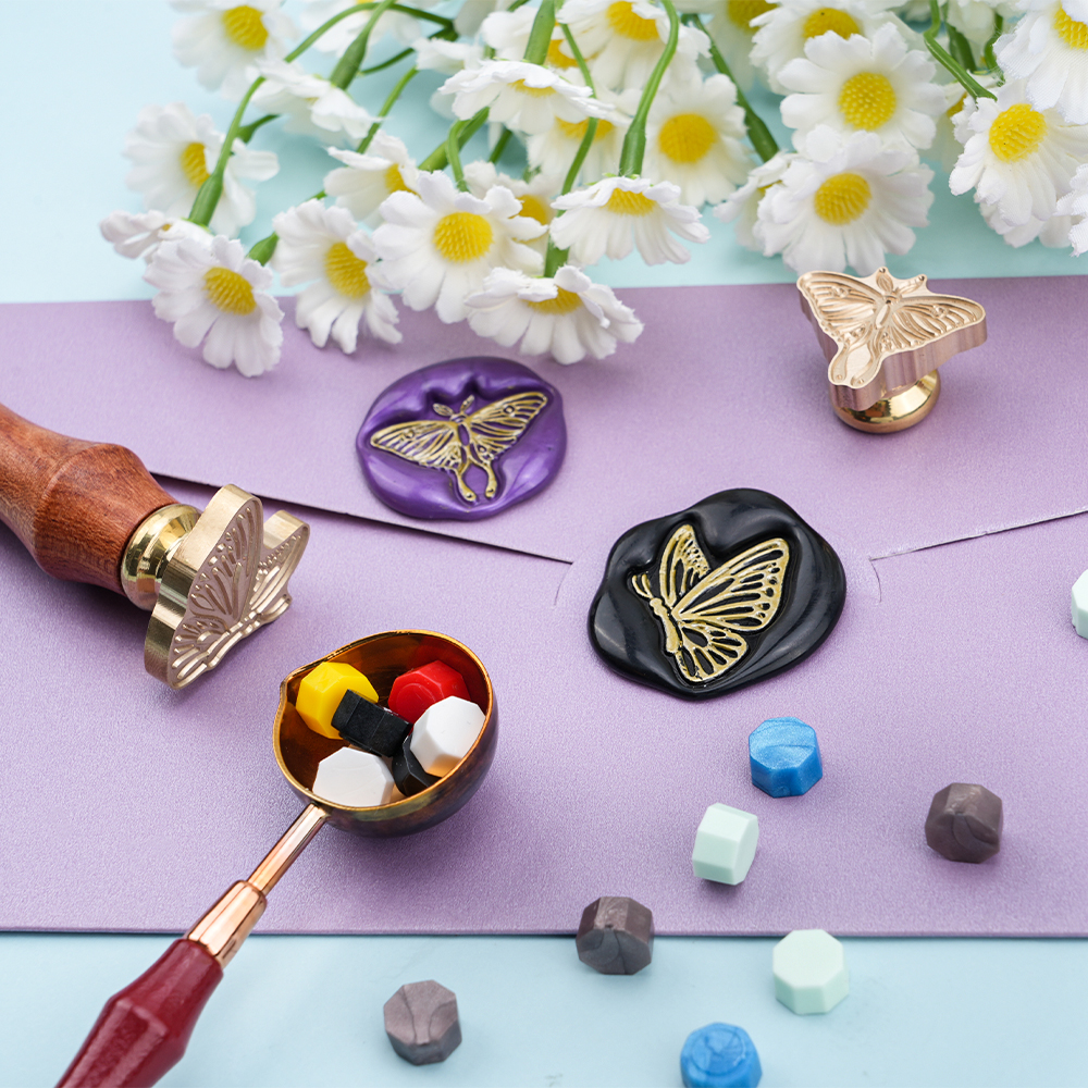 1set Wax Seal Stamp Kit, Butte - đánh giá và giá Wax Seal Stamp Kit