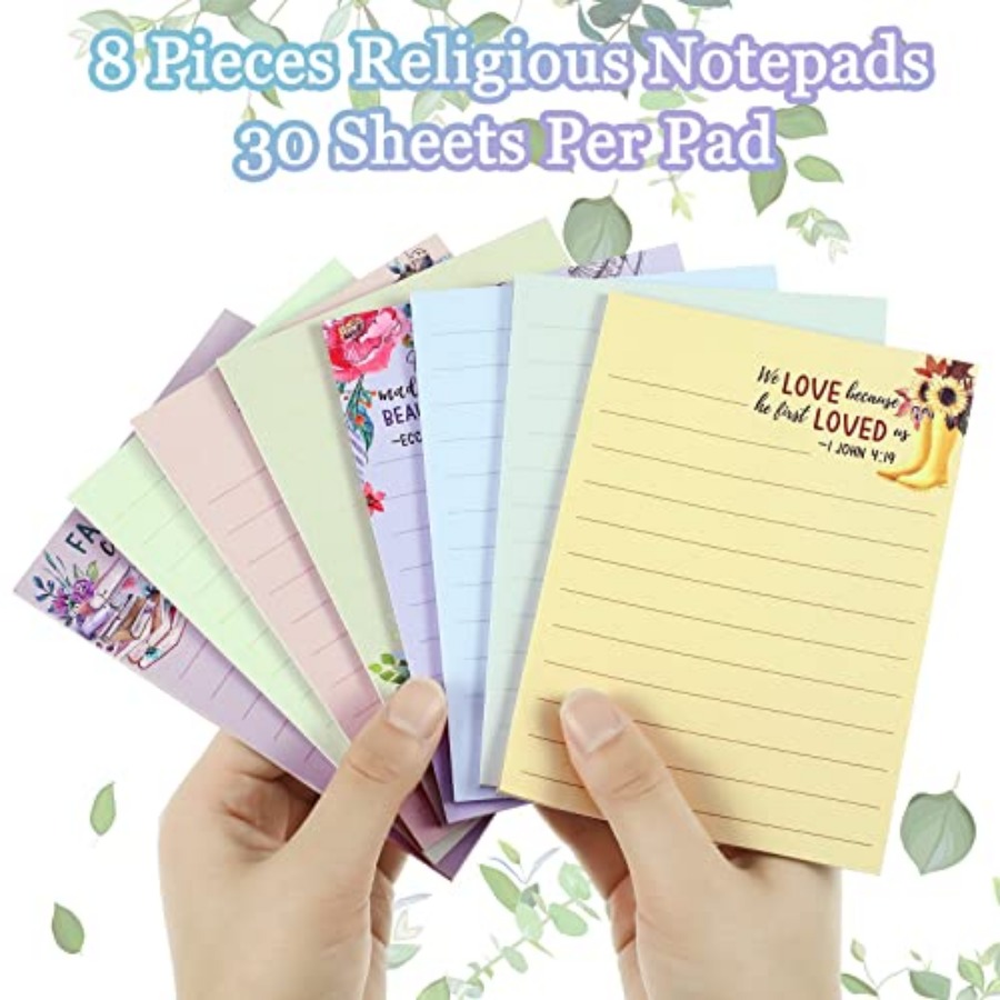 8 Pack Bible Sticky Notes 240  - đánh giá và giá Memo Pad Sticky