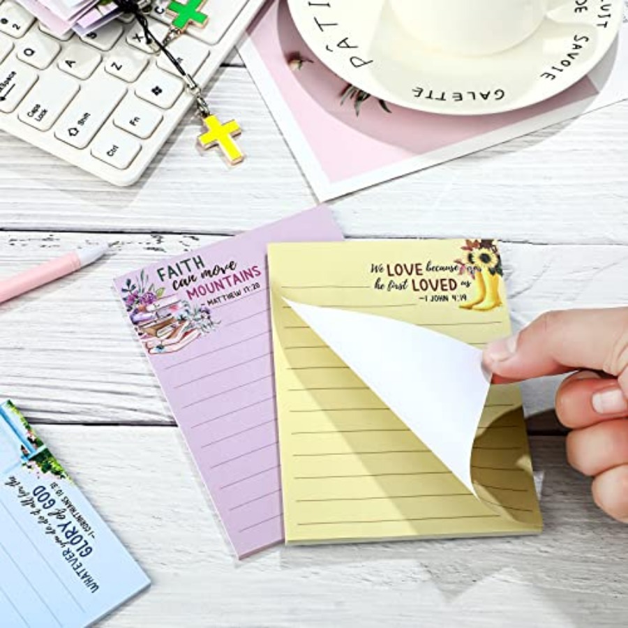 8 Pack Bible Sticky Notes 240  - đánh giá và giá Memo Pad Sticky