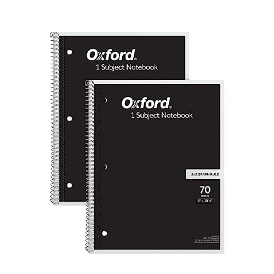 Spiral Notebook 2 Pack, 1 Subj - đánh giá và giá Paper Punch 3 Hole