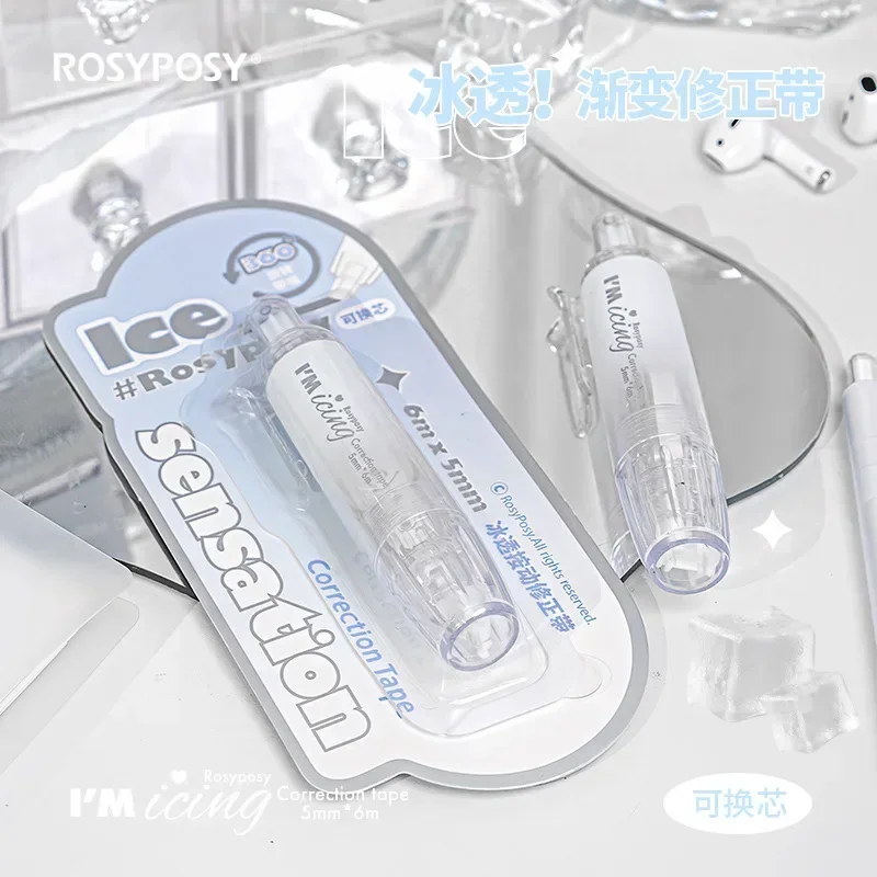 Kawaii Ice Cream Color Correct - đánh giá và giá Correction Tape Roller