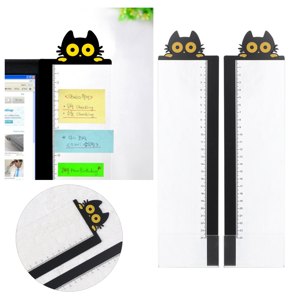 2Pcs Computer Monitor Side Pan - đánh giá và giá Memo Pad Sticky