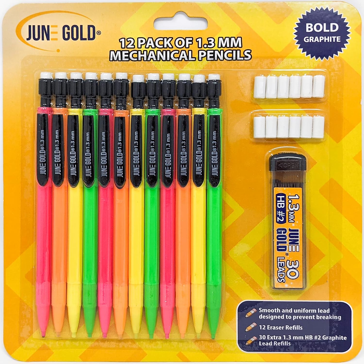 12 Mechanical Pencils 1.3mm HB - đánh giá và giá Mechanical Pencil Lead