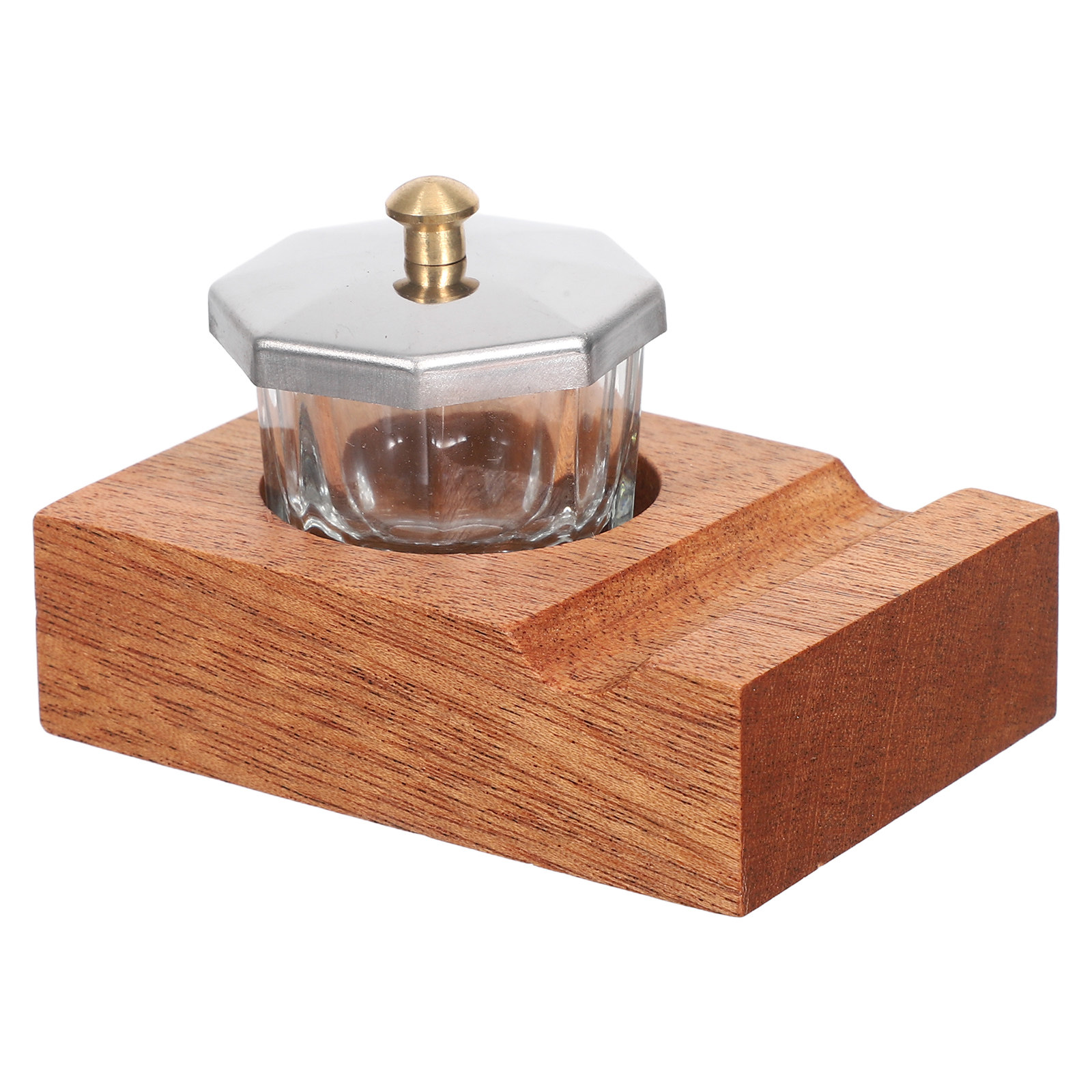 1Set Minimalist Sapele Wood Di - đánh giá và giá Calligraphy Ink Bottle
