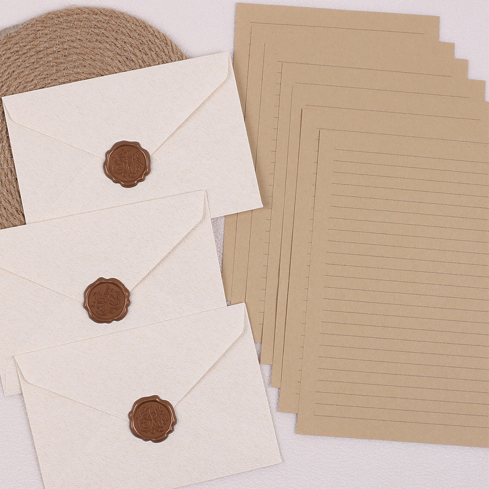 Stationery Set with Envelopes  - đánh giá và giá Wax Seal Stamp Kit