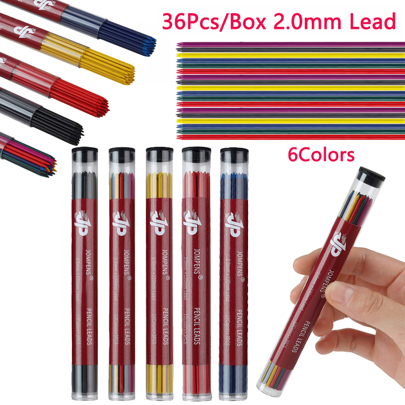 36Pcs/Box New Creative Length  - đánh giá và giá Mechanical Pencil Lead