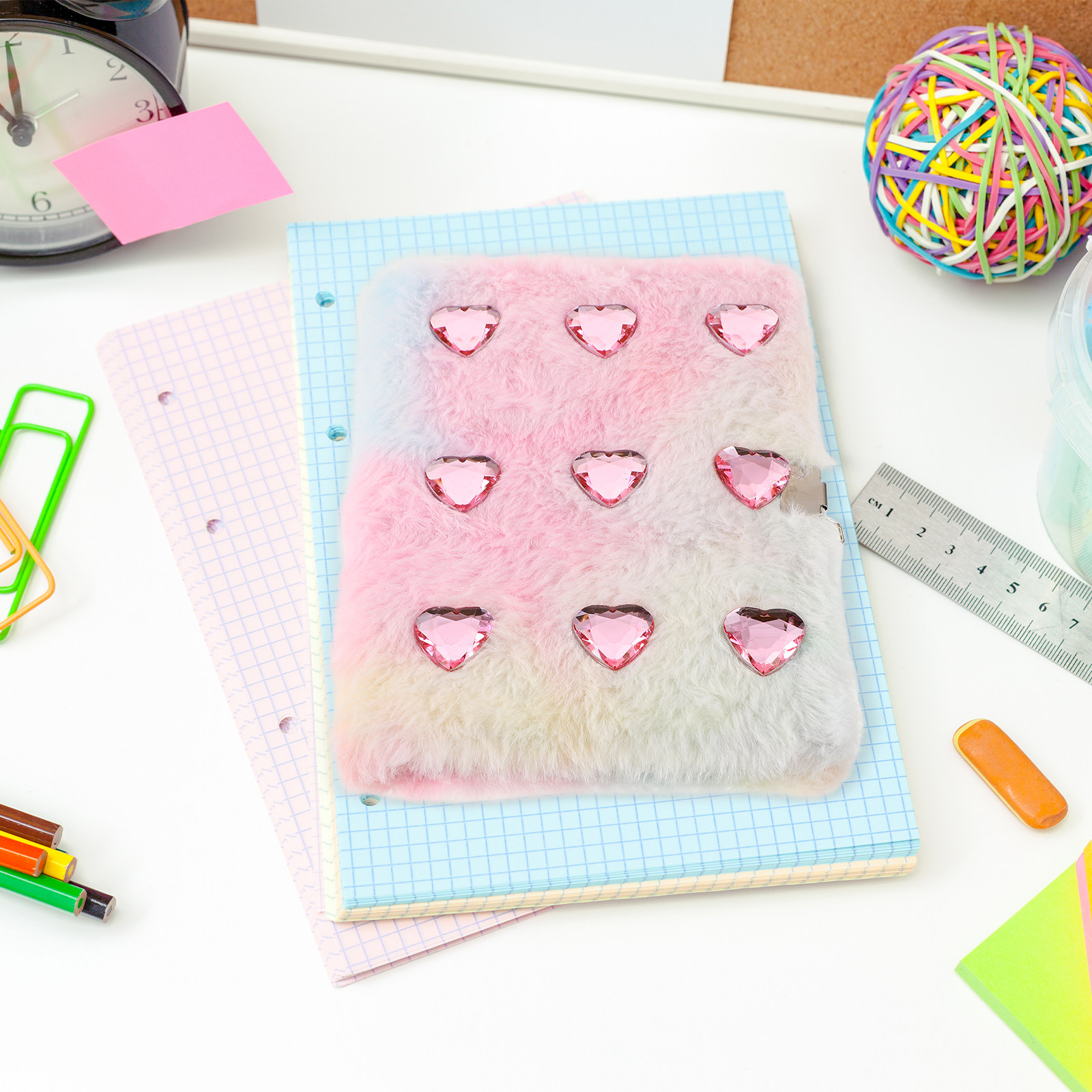 Lockable Heart Book for Girls  - đánh giá và giá Ideal Stationery & Office Supply
