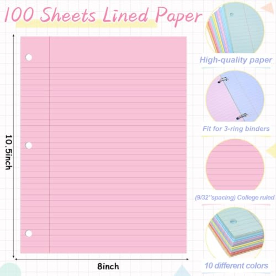 100 Sheets Loose Leaf Binder P - đánh giá và giá Paper Punch 3 Hole