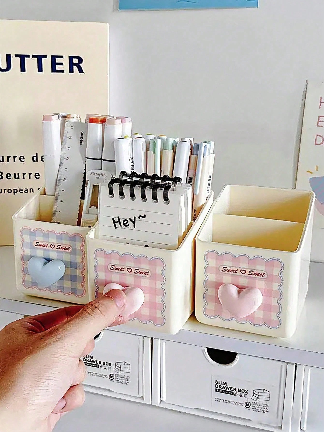 1pc Desktop Stationery Storage - đánh giá và giá Stationery And Office Supply Stores
