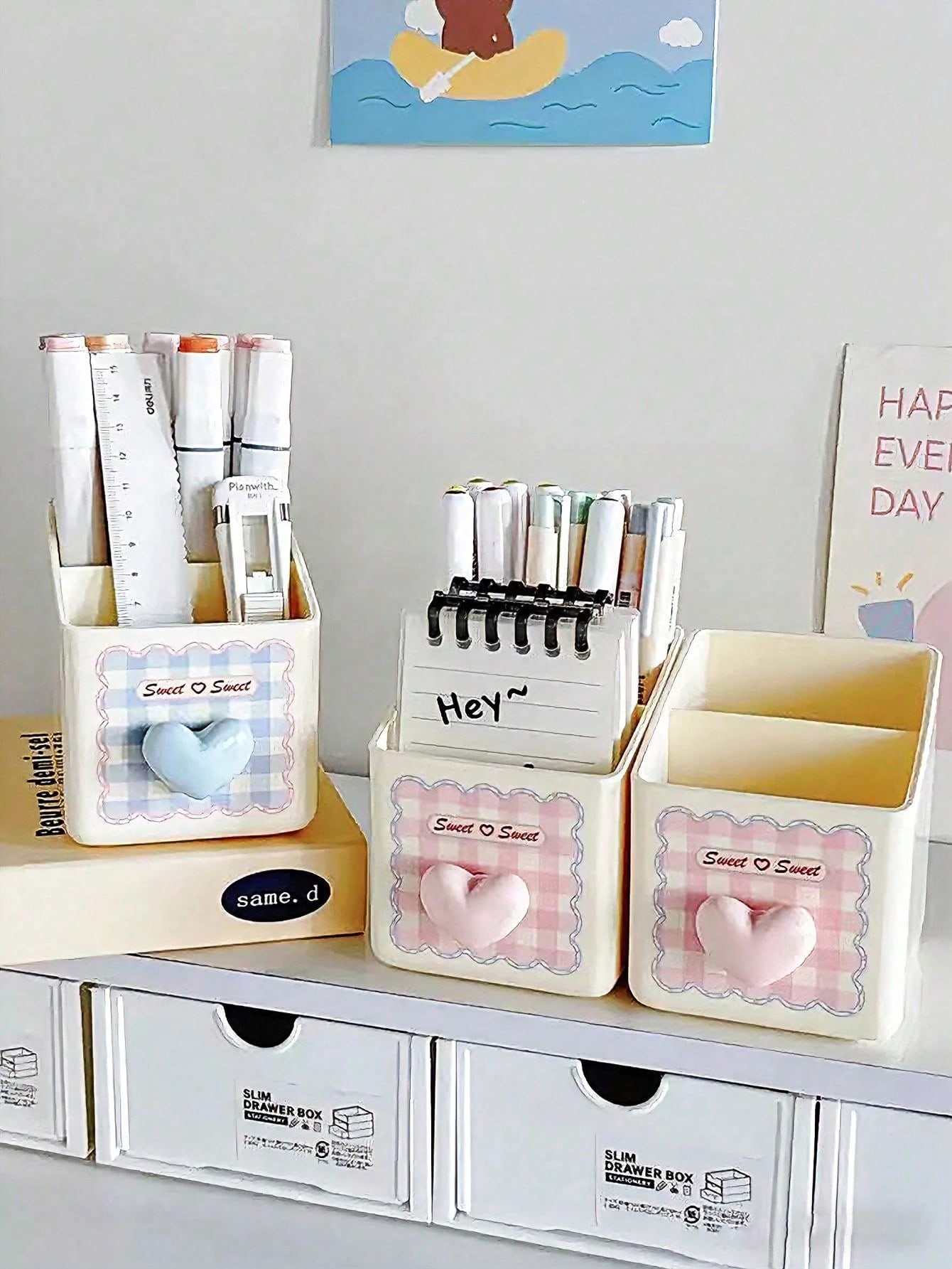 1pc Desktop Stationery Storage - đánh giá và giá Stationery And Office Supply Stores