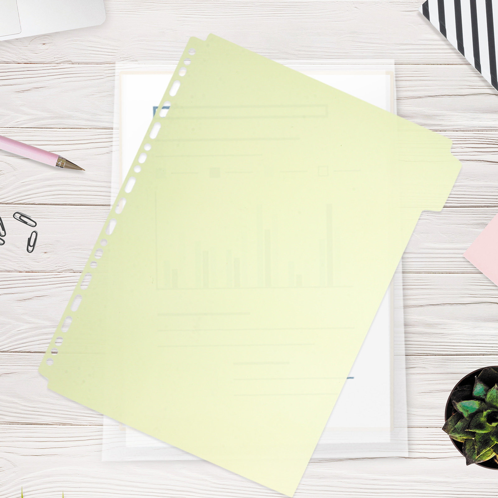 6Pcs File Binder Dividers A4 I - đánh giá và giá Index Tab Divider