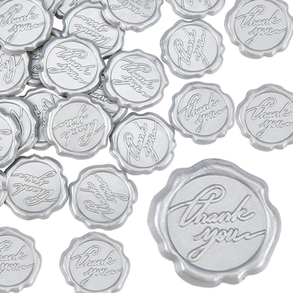 Adhesive Wax Seal Stickers 25P - đánh giá và giá Wax Seal Stamp Kit